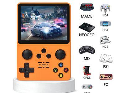 R35S Portable Retro Gaming Console with 15000 Games 