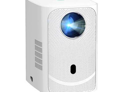 Porodo PD-P720PJR HD Wireless Android Mini Projector Projects up to 150 inches