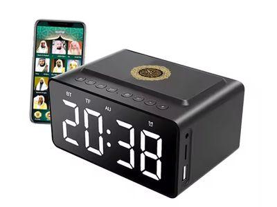 Digital Azan Clock with Quran Speaker (18 Readers Voice) and 8G Memory