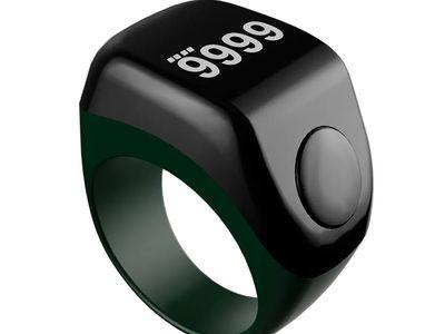 Smart Tasbeeh Ring with Digital Screen