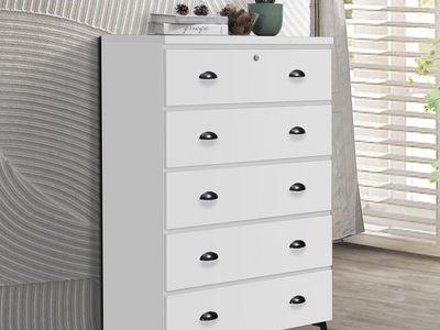 Malaysian 5-Drawer Chest with Elegant and Modern Design - Model 243