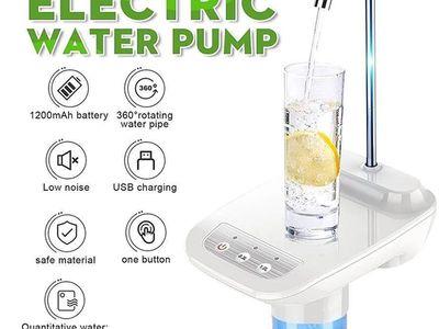 Wireless Portable Electric Automatic Water Dispenser  Pump Bucket Bottle Dispenser