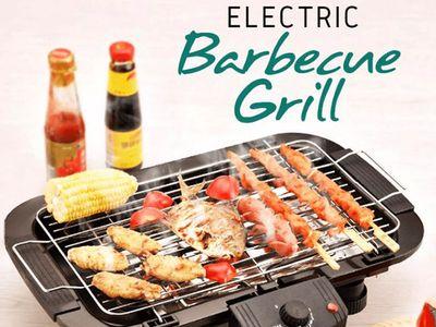 Multifunctional 2000W Electric Barbeque Grill for indoor and outdoor BBQ Automatic Control Stainless griller