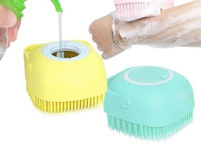 Baby Silicone Bath Brush Super Soft Child Shower Brush