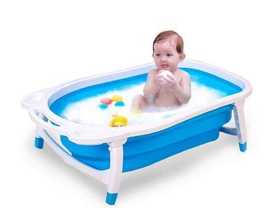 Praxon Baby Bath Tub Folding Garden Water Pool Collapsible Dog Pet Shower Tub