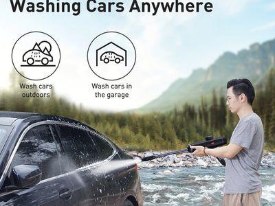 Baseus Portable High Pressure Rechargable Car Washer Gun