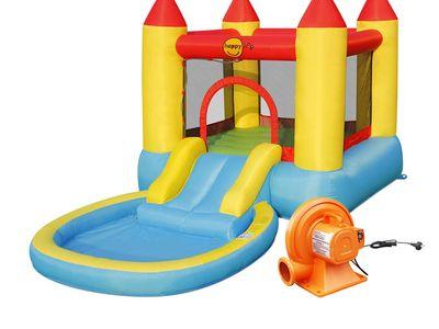 Happy Hop 9820 Bouncy Castle With Pool & Slide