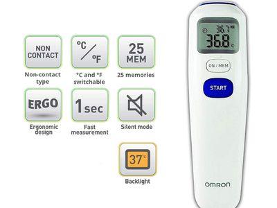 OMRON GENTLE TEMP 720 DIGITAL FOREHEAD THERMOMETER