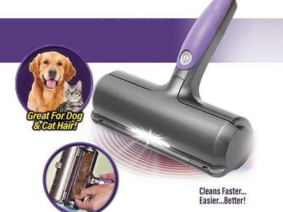 Electric Pet Hair Removal Brush Roller Cleaner Stable Lint Roller Brush, Pet Hair Remover