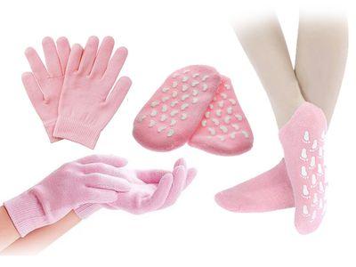 Spa Gel Gloves and Socks To moisturize and soften hands and feet