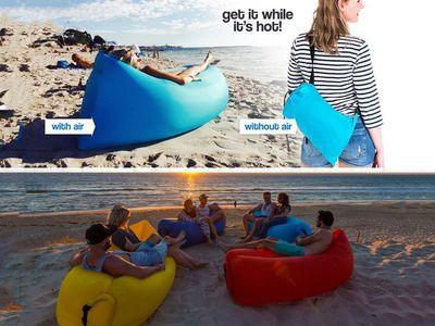 Foldable Air Sofa Inflatable Loungers Couch Sleeping Bed