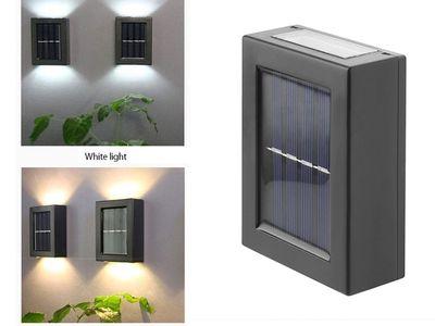 Solar Wall Lamp Outdoor Waterproof Light Street Lights Up-Down Lighting