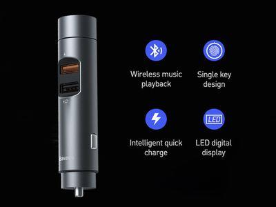 Baseus Energy Column Car Wireless MP3 Charger PPS Quick Charger