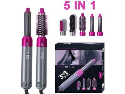 Home use Hair Blow Dryer 5 in 1 Hair Dryer Hot Air Brush Styler Negative Ion Hair Straightener Volumizer Hair Curler