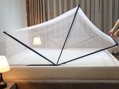 Folding mosquito net that repels the smallest insects, size 125 cm x 63 cm x 55 cm