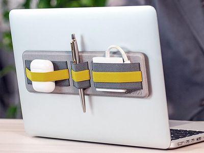 Versatile Adhesive Portable Tech Organizer