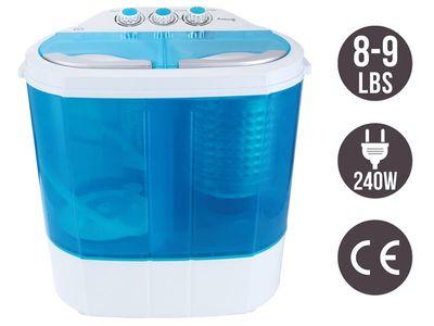 Mini Portable Dorm Compact 8-9lbs Washing Machine Washer Spin Dryer Laundry