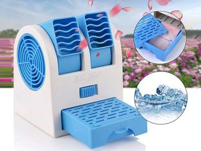 3-In-1 Quiet Air Cooler Portable Mini Air Conditioning Fan Humidifier Purifier