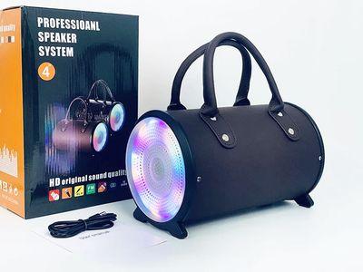 Outdoor wireless 4-inch high volume portable Bluetooth speaker With RGB Lighting