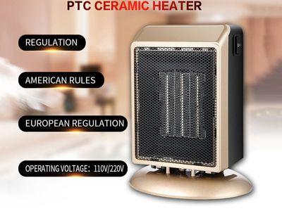 YND-900 Mini Space Heater 900W Electric Heater Fan Bathroom PTC Ceramic Heater