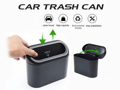 High quality Plastic Portable Car Trash Can is Multi-Use, Leak-Proof, and Space-Saving