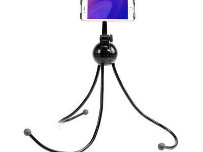 Flexible Adjustable Cell Phone Tripod Stand Stable in Any Position