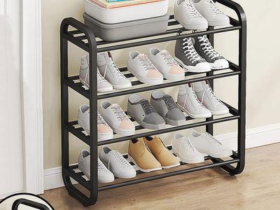 4-Tier Sturdy Shoe Rack