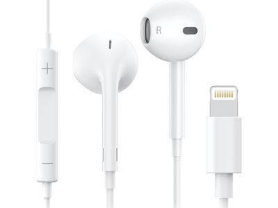 Apple AirPods with Lightning Connector with Comfortable Noise-Canceling Microphone