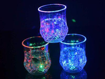 Flash Light Up Multicolored LED Cup made of high quality acrylic