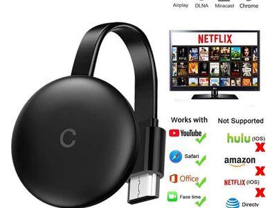 Chromecast turns your screen into a smart screen with a resolution of up to 1080P