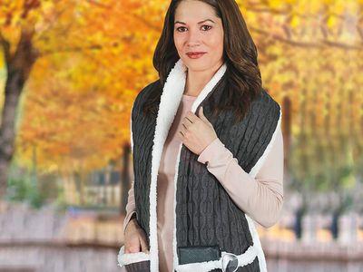 Huggle Scarf As Seen On TV, Grey, One Size 