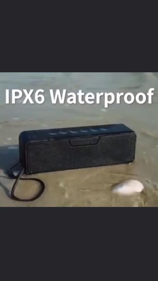 Baseus - V1 Bluetooth Speaker Outdoor - IPX6 Waterproof - Stereo Mini Portable Sound Box