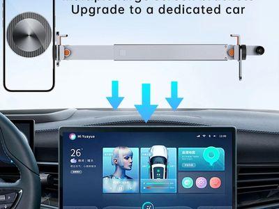 Magnetic Car Phone Holder with 360 Degree Adjustable Screen Frame