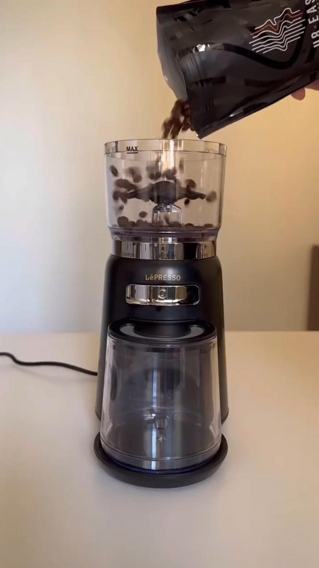 LePresso High Performance Coffee Bean Grinder 210g 150W