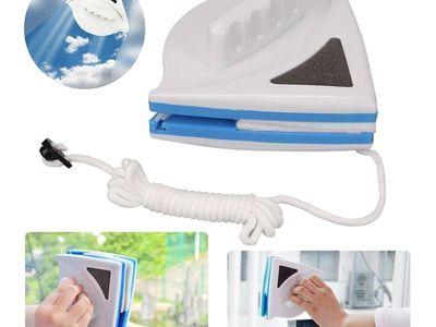 Double Sided Window Wipe Glass Cleaner Magnetic Cleaning Brush