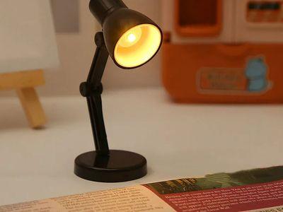 Foldable and Adjustable Mini LED Desk Lamp with Sturdy Base and Soft Lighting